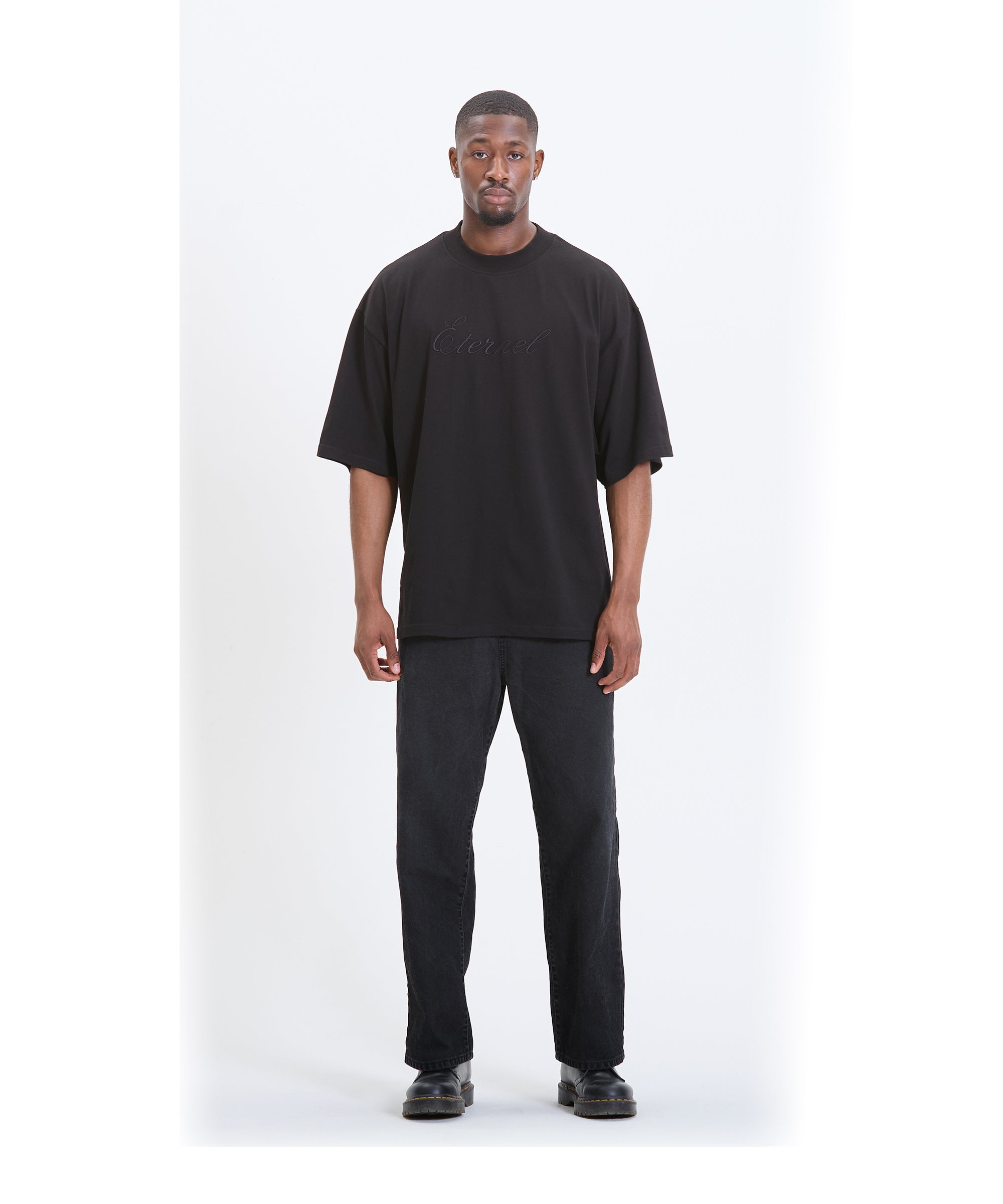 ETERNEL Mock Neck Tee - Signature SS26